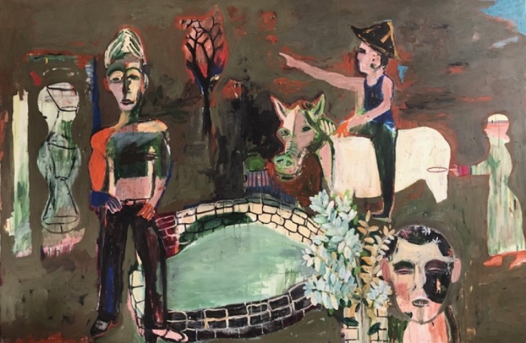 Solo MOYA Museum with a selection of paintings from the past 5 years