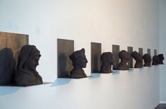 Shadow Archive fired black clay - overview Galerie Nouvelles Images 2018