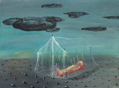 n.t. 2013 gouache on panel 31 x 41 cm