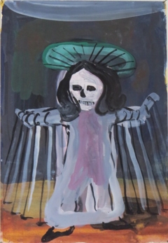 n.t. 2008 gouache on paper 26 x 18 cm