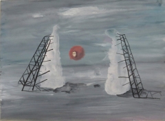 n.t. 2012 gouache on paper 23 x 31 cm